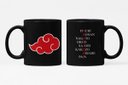 Ver imagem 1 de Caneca ECF Naruto Símbolo Akatsuki Preta Porcelana 325ml