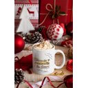 Ver imagem 3 de Caneca ECF Natal Celebrando Nascimento de Jesus Branca Porcelana 325ml