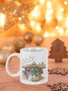 Ver imagem 2 de Caneca ECF Natal Celebrando Nascimento de Jesus Branca Porcelana 325ml