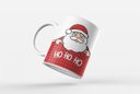 Ver imagem 1 de Caneca ECF Natal Papai Noel HoHoHo Branca Porcelana 325ml