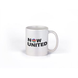 Caneca ECF Now United Branca Porcelana 325ml