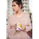 Ver imagem 4 de Caneca ECF Pinceladas de Tinta Branca Porcelana 325ml