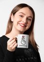 Ver imagem 3 de Caneca ECF Saranghae Branca Porcelana 325ml