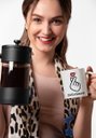 Ver imagem 2 de Caneca ECF Saranghae Branca Porcelana 325ml