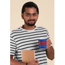 Ver imagem 4 de Caneca ECF Tapete Azul Branca Porcelana 325ml