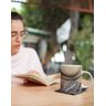 Caneca ECF Vamos Viajar Branca Porcelana 325ml - 4