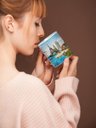 Ver imagem 3 de Caneca ECF Viagem ao Redor do Mundo Branca Porcelana 325ml
