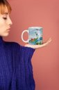Ver imagem 2 de Caneca ECF Viagem ao Redor do Mundo Branca Porcelana 325ml