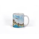 Ver imagem 1 de Caneca ECF Viagem ao Redor do Mundo Branca Porcelana 325ml