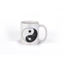 Ver imagem 1 de Caneca ECF Yin Yang e Agulhas de Acupuntura Branca Porcelana 325ml