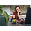 Ver imagem 3 de Caneca Mágica ECF Abóboras Halloween Preta Porcelana 325ml