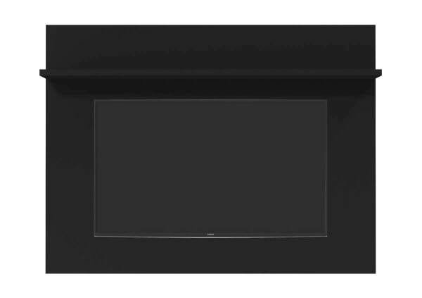 Rack com Painel Topázio Preto - Patrimar Móveis - 5