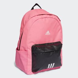 Mochila Adidas Classic Badge Of Sport 3-stripes - Rosa+preto - 2