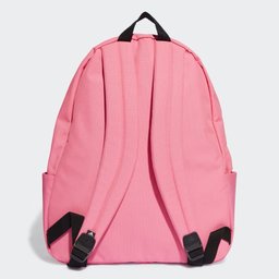 Mochila Adidas Classic Badge Of Sport 3-stripes - Rosa+preto - 4