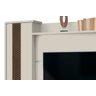 Home Theater Cenario Off White com Naturale - Edn Móveis - 3