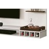 Painel para Tv Palladium com Adega Off White - Edn Móveis - 5