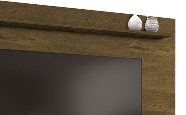 Rack com Painel Denver Nogal Acetinado - 3