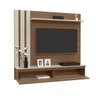 Painel para Tv Trend Canelato com Off White - Patrimar Móveis - 5