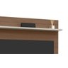 Painel para Tv Trend Canelato com Off White - Patrimar Móveis - 3