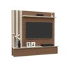 Painel para Tv Trend Canelato com Off White - Patrimar Móveis - 1