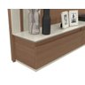 Painel para Tv Trend Canelato com Off White - Patrimar Móveis - 4