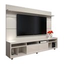 Ver imagem 1 de Rack com Painel Arizona 220cm 1T Off White - Móveisaqui