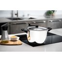 Ver imagem 3 de Pipoqueira Tramontina Allegra Aço Inox Indução 22cm 5,6 Litros Tampa de Vidro