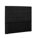 Ver imagem 1 de Cabeceira Verona Para Cama Box King 195 cm Corino Preto - D’Rossi