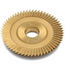 Ver imagem 3 de Disco Fresa Máquina Copiadora de Chaves 60 Dentes Titânio