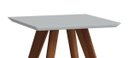 Ver imagem 3 de Mesa Lateral Classic Quadrada Branco Acetinado - Imcal Móveis