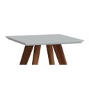 Ver imagem 3 de Mesa Lateral Classic Quadrada Branco Acetinado - Imcal Móveis