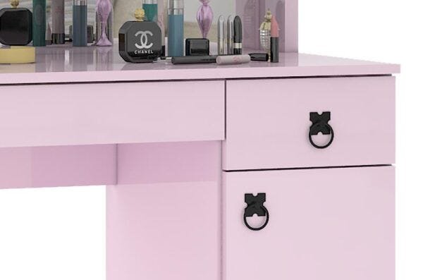 Penteadeira Camarim Lady Rosa - Mirarack - 6