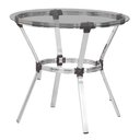 Ver imagem 3 de Conjunto Mesa com 4 Cadeiras Fibra Sintética Alumínio Área Externa Jardim Varanda