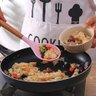 Jogo de Cozinha 12 Peças Silicone Madeira Concha Espatula Colher Escumadeira Talheres Conjunto Utens - 6