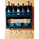 Ver imagem 4 de Barzinho Adega Parede cervejas Madeira preto Rústico com abridor