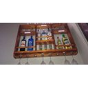 Ver imagem 3 de Barzinho Adega Parede Madeira Rústico com LED Azul (Cor Verniz) - Chimera Concepts