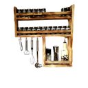 Ver imagem 1 de Porta Temperos Rústico Madeira Pinus - Chimera Concepts