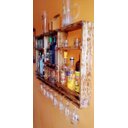 Ver imagem 5 de Barzinho Adega Parede Madeira Rústico com Suporte - Chimera Concepts