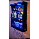 Ver imagem 2 de Barzinho Adega Parede Madeira Rústico com Led - Chimera Concepts