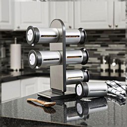 Porta Temperos Magnetico Condimentos 6 Peças Cozinha Casa Restaurante Ima Suporte Geladeira - 2