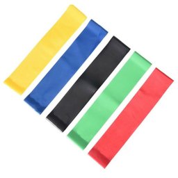 Kit 5 Faixas Elasticas Exercicios em Casa Mini Band Extensor Academia Yoga Pilates Fitness Crossfit - 13