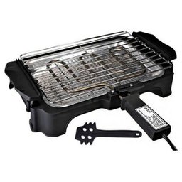 Churrasqueira Elétrica Portátil Grill Casa Churrasco Espetos Festa Cozinha - 1