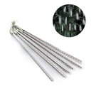 Ver imagem 1 de Cascata Chuva de Neve 180 LEDs Natal 6 Tubos Enfeite Natalino Pisca Pisca Iluminaçao Decoraçao