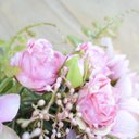 Ver imagem 3 de Buquê de Rosas Artificiais Cor-de-rosa | Linha Permanente Formosinha