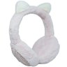 Fone Ouvido Headphone com Fio Estéreo Orelha Gato Peludo Gatinho Infantil P2 Rosa Ql-407 - 5