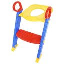 Ver imagem 1 de Assento Sanitário Redutor Infantil com Escada e Alça Dobrável Portátil Brinqway BW-071