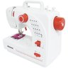 Máquina de Costura Elétrica Portátil 16 Pontos com Pedal Luz Led Alça Compacta Bivolt Amvox AMQ - 3