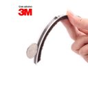 Ver imagem 3 de Veda Fresta Fita Adesiva de Vedação Porta Janela 5x5mm 10Mts Preta