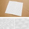 Painel Adesivo 3D Revestimento Branco Atual DIY Papel Parede - 2