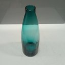 Ver imagem 2 de Vaso Decorativo Enfeite Planta Garrafa Vidro 27x9x9cm Turquesa